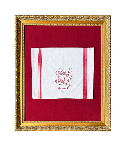 Teacup Dish Towel