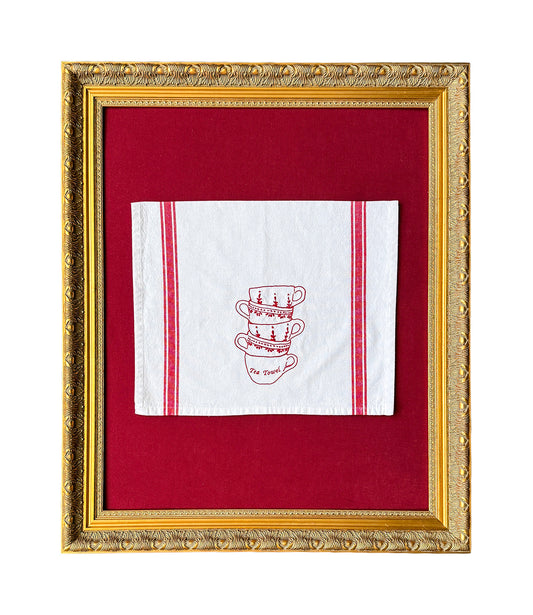 Teacup Dish Towel